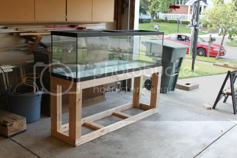 Diy Aquarium Stand, 75 Gallon Aquarium, Aquarium Sump, Aquarium Diy, Aquarium Cabinet, Turtle Aquarium, Aquarium Stands, Fish Stand, Fish Tank Stand