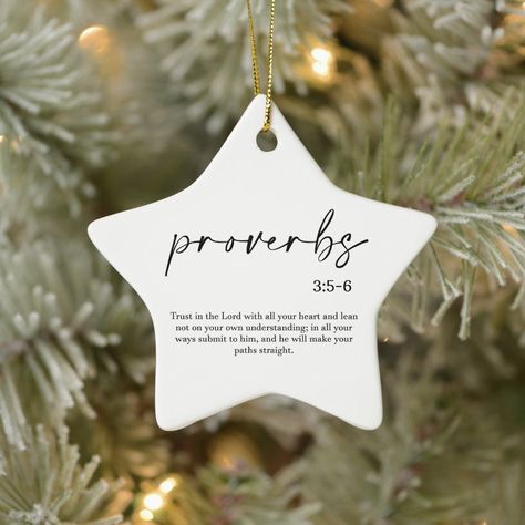 Christmas Bible Verse Ceramic Ornament Gender: unisex. Age Group: adult. Christian Christmas Diy Decorations, Scripture Christmas Ornaments, Christmas Ornaments Christian, Bible Verse Ornaments, Christmas Decor Ideas Christian, Christian Christmas Aesthetic, Christian Christmas Cards Handmade, Christian Christmas Tree, Christian Christmas Ornaments