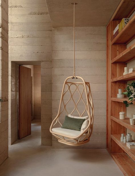 armchairs - nautica indoor swing chair Outdoor Hanging Chair, Indoor Swing Chair, Dining Table With Storage, Chair Design Modern, Hanging Chair Outdoor, Indoor Swing, Barcelona Hotels, Sofa Storage, Swing Chair