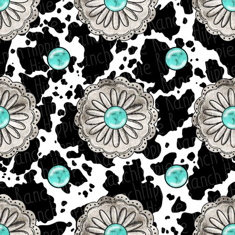 Western Patterns Prints, Turquoise Aesthetic Western, Western Screensavers, Adorable Backgrounds, Western Core, Bamboo Ideas, Sublimation Keychain, Turquoise Aesthetic, Western Journal