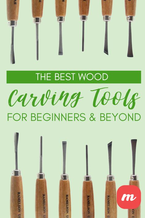 I figured I would put together a list of some of the best wood carving tools for beginners, so you can find which set works with your child, or even for you. If carving isn’t your thing, you can also check out our review of the best wood burning tools. #homemade #knives #woodcarving #projects Best Wood Burning Tool, Wood Burning Tools, Best Wood Carving Tools, Simple Wood Carving, Wood Carving For Beginners, Wood Burning Tool, Spoon Carving, Craft Wood, Chip Carving