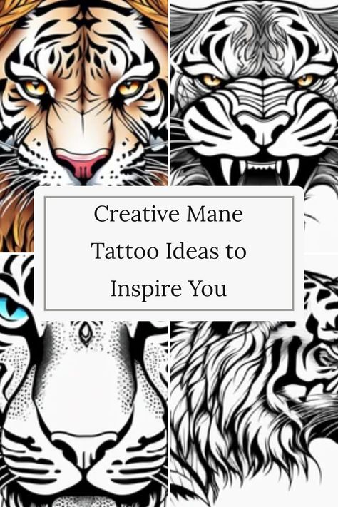 Looking for unique tattoo ideas? Check out these incredible mane tattoo designs that showcase strength and beauty! From big cat faces to growling lions, these bold graphics symbolize courage, masculinity, and fierce pride. Perfect for the adventurous spirit, these tattoos resonate with animal spirit guides and stand out effortlessly. Get ready to turn heads with these creative mane tattoo ideas that overflow with meaning Dream Catcher Tattoo Design, Dragon Bird, Animal Spirit Guide, Elegant Horse, Owl Feather, Horse Mane, Animal Spirit Guides, Dream Catcher Tattoo, Old School Cartoons