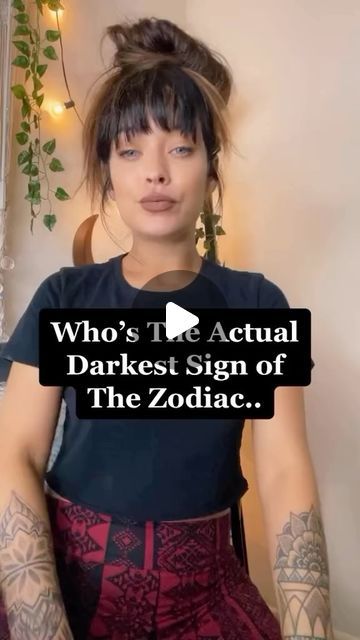 Astro 🧠 on Instagram: "So who’s the darkest sign of the zodiac? Do you agree with this? 🎥 @tawnymichelletarology" Scorpio Mc, Gemini Sun, Virgo Moon, The Darkest, Moon, Sun, Signs, On Instagram, Instagram