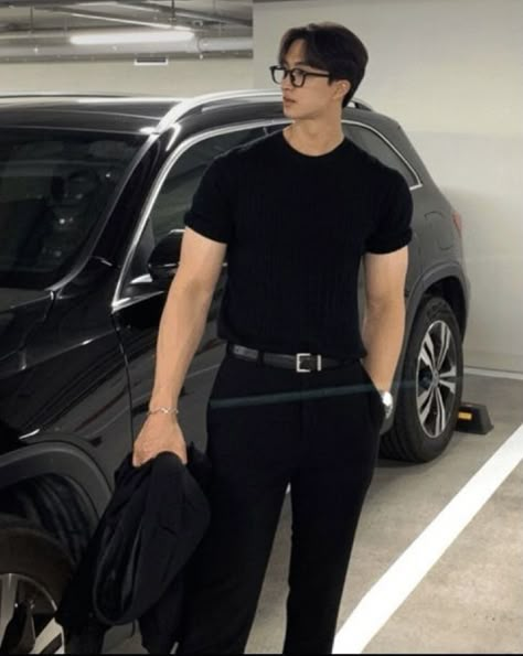 Party Male Outfit, Black Outfit Korean Men, Korean Ceo Man, Korean Business Man, Ceo Outfit Men, Classy Male Outfits, Ceo Male, Ceo Aesthetic Men, Male Party Outfits