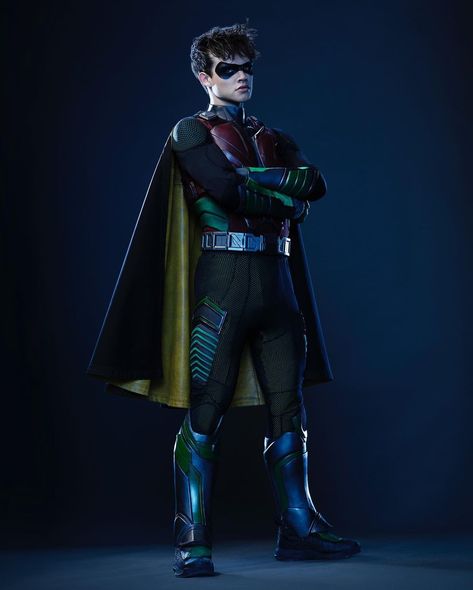 Titans Robin Suit, Titans Jason Todd Robin, Jason Todd Titans, Robin Jason, Robin Suit, Titans Robin, Young Justice Comic, Curran Walters, Batman Illustration