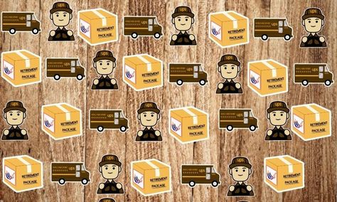 UPS retirement confetti,UPS themed party decorations,UPS birthday confetti,Good luck confetti ups,ups worker celebration confetti Ups Driver, Birthday Confetti, United Parcel Service, Parcel Service, Delivery Driver, Retirement Parties, Christmas Deals, Themed Party, Favorite Things Gift