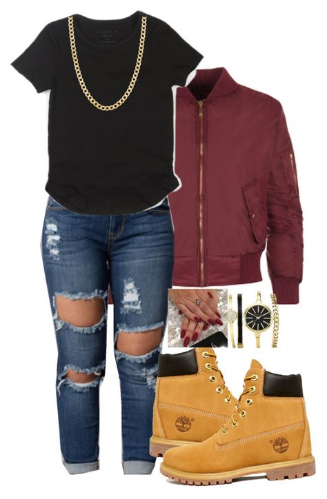 "Dec. 6" by ieshia-dumas01 ❤ liked on Polyvore featuring WearAll, Timberland and Fremada Outfits With Timberland Boots, Timberland Outfits Women, Timbs Outfits, Outfit Swag, Timberland Outfits, Timberlands, Teenager Outfits, Cute Swag Outfits, Bold And Beautiful