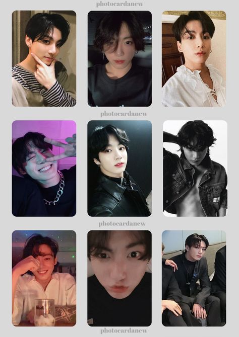 Jungkook Photocard Printable, Jungkook Photocard Template, Bts Photo Cards Printable, Bts Photocards Printable Hd, Jungkook Template, Jungkook Photo Card, Bts Photocards Printable, Photo Cards Kpop, Foto Cars