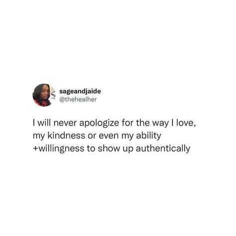 Tiffany | The HealHER® on Instagram: "unapologetic + authentically present +taking up space: in love, in life, in general. in all of the ways, in all the things. +if you’re unable or unwilling genuinely to receive or reciprocate what I have to offer, my heart goes out to you, but it’ll be your loss, not mine. I will never change who I am, but I’ll just change who I share myself with." Your Loss Not Mine, Never Change, Change Me, No Way, Quotes, Instagram