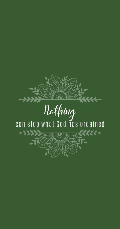 Nothing Can Stop What God Has Ordained, Christian Backgrounds, Christian Verses, Spiritual Encouragement, Cafe Coffee, Church Ideas, Bible Words, Believe In God, Note To Self