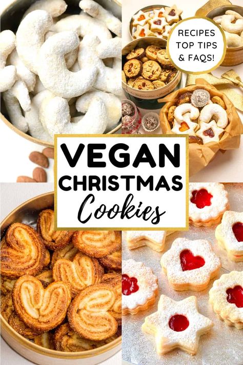 Egg Free Christmas Cookies, Gingerbread Shortbread, Vegan Christmas Cookies Recipes, Quick Sweets, German Gingerbread, Best Vegan Cookies, Vegan Holiday Cookies, Vegan Xmas, Vegan Christmas Cookies