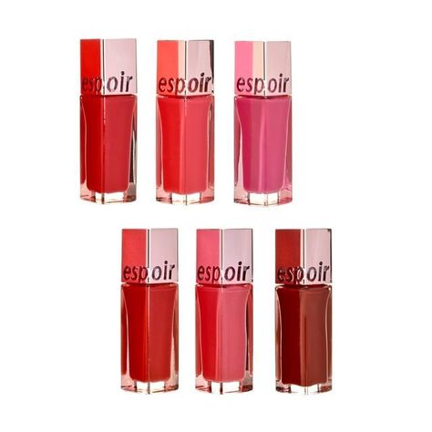 Espoir Lipstick, Yesstyle Products, Korean Makeup Brands, Aesthetic Wall, Eye Pencil, Beauty Packaging, Makeup Brands, Liquid Foundation, Lip Tint