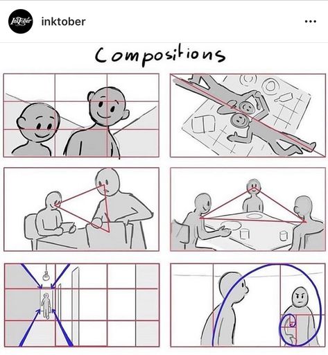 Leaning Over Reference, Close Up Perspective, Webcomic Tips, Drawing Composition, Animation Ideas, Comic Book Layout, Perspective Drawing Lessons, Comic Tutorial, Comic Layout