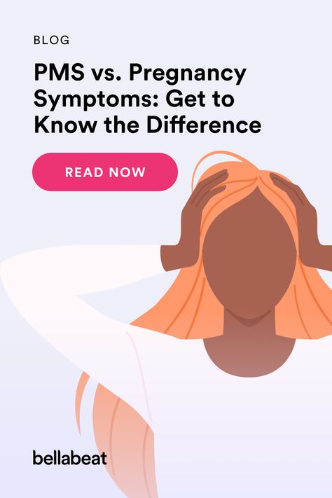 The waiting game can be extremely frustrating! What makes it worse is how hard it is to tell if you’re experiencing PMS symptoms or pregnancy symptoms. Premenstrual syndrome or PMS happens during the second half of your menstrual cycle. It is associated with high levels of progesterone—also one of the vital pregnancy hormones. That’s why it’s no surprise there’s a huge overlap when it comes to pregnancy and PMS symptoms... read more Symptoms Of Period Coming, Early Pregnancy Test, Pregnancy Test Results, Progesterone Levels, Home Pregnancy Test, Early Pregnancy Signs, Pregnancy Hormones, Pregnancy Signs, Hormonal Changes