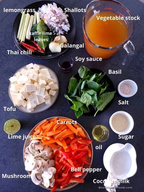 Asian Coconut Soup, Vegan Tom Kha Gai Soup, Tom Yum Vegan Soup, Asian Soup Vegetarian, Vegetarian Tom Yum Soup, Tom Kha Ramen, Thai Soup Vegan, Thom Ka Gai Soup Vegan, Tom Kha Gai Soup Thai Style