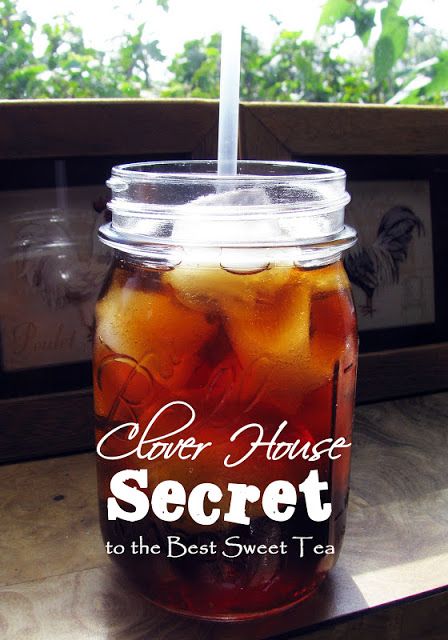 Best Sweet Tea, Caramel Frappe, Sweet Tea Recipes, Southern Sweet Tea, Iced Tea Recipes, Ice Tea, Best Tea, Secret Ingredient, Sweet Tea