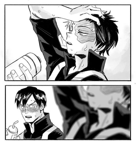 Mha yoai pics - Dump #? - Page 2 - Wattpad Iida Tenya X Todoroki, Todoiida Comic, Tenya X Todoroki, Iida Tenya Manga, Iida X Todoroki, Todoroki Ships, Iida Tenya, Tenya Iida, Nagisa Shiota