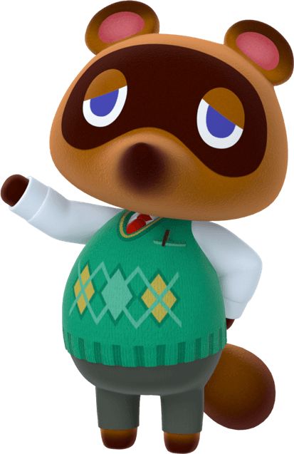 Animal Crossing Personajes, Animal Crossing Tom Nook, Animal Crossing Wiki, Tom Nook, Circus Characters, Animal Crossing Fan Art, Animal Crossing Characters, City Folk, Animal Crossing Villagers