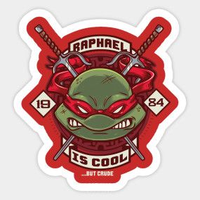 Raphael is Cool But Crude - Ninja Turtles - Mug | TeePublic Michelangelo Turtle, Ninja T Shirt, Raphael Tmnt, Cartoon Turtle, Tmnt Comics, Tmnt Artwork, Teenage Ninja, Teenage Ninja Turtles, Tmnt Art