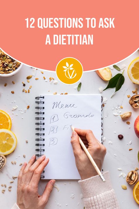 Registered dietitians have the knowledge to help you reach your food and nutrition goals. With this set of questions, you will certainly make the most of their expertise! Visit The Upside blog to make note of all 12 questions. Nutrition Questions, 12 Questions To Ask, Balanced Meal Ideas, Making Healthy Food, Nutrition Goals, 12 Questions, Food Types, Simple Nutrition, Healthy Food Inspiration