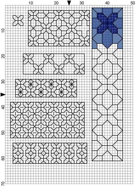 Embroidery On Paper, Blackwork Embroidery Patterns, Blackwork Cross Stitch, Blackwork Designs, Graph Paper Designs, Graph Paper Drawings, Blackwork Patterns, Blackwork Embroidery, Graph Paper Art