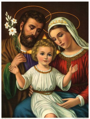 IMAGENES RELIGIOSAS: LA SAGRADA FAMILIA (SAN JOSE-LA VIRGEN- JESUS) Mother Mary Images, Jesus Mary And Joseph, Mama Mary, Religious Pictures, Jesus And Mary Pictures, Jesus Photo, Catholic Images, Prayer For Family, 카드 디자인