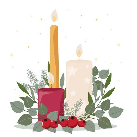 Candle Art Drawing, Advent Art, Candle Background, Advent Wreath Candles, Candle Illustration, Marble Wallpaper Phone, Vintage Christmas Candles, Candle Drawing, Candle Logo