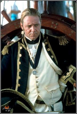 Master and Commander: Jack Aubrey (Russell Crowe) 18th Century Sailor, Sailing Clothes, Jack Aubrey, Royal Navy Uniform, Captain Costume, Master And Commander, British Uniforms, Artful Dodger, Drawing Pictures