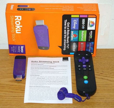 Roku's Streaming Stick makes internet streaming easy Tv Set Up, Roku Streaming Stick, Nintendo Wii Controller, Fire Tv, A Tv, Home Entertainment, Apple Tv, Game Console, All You Need Is