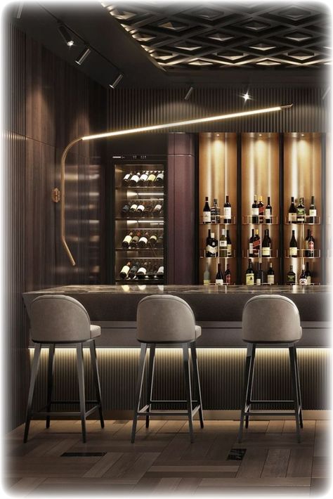 Home Bar Designs Luxury, Bar Counter Design Home, Luxury Bar Design, Bar Table Design, Bar Lounge Design, Home Bar Table, Home Bar Counter, Whiskey Lounge, Austin Interior Design