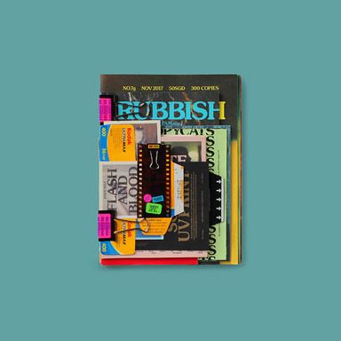 Rubbish Famzine, Category Design, Indie Magazine, Page Layout Design, Zine Design, Paper Works, Booklet Design, Editorial Magazine, The One Show