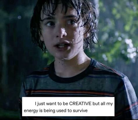 #willbyers #alittletooreal #strangerthings #strangerthingsfunny #haha Stranger Things Mike, Will Byers, Do Not Open, Current Mood, Movies And Series, I Love It, Tao, Stranger Things, My Baby