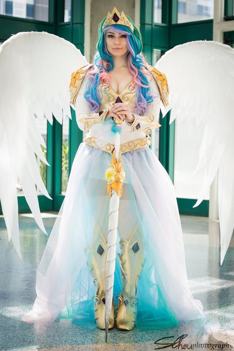 Princess of the Sun by AnnaLynnCosplay on DeviantArt Princess Celestia Cosplay, Mlp Cosplay, Cosplay Cute, My Little Pony Costume, Princess Celestia, Cosplay Tips, Anime Costumes, Cosplay Diy, Amazing Cosplay