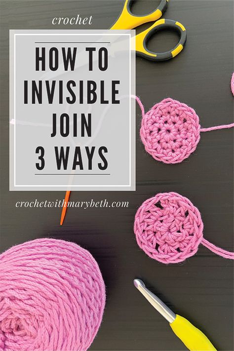 Crochet Stitches Explained, Indie Crochet, Crochet Tips And Tricks, Invisible Join, Quick Diy Gifts, Magic Circle Crochet, Crochet Circle, Quick Crochet Projects, Crochet Cardigan Pattern Free