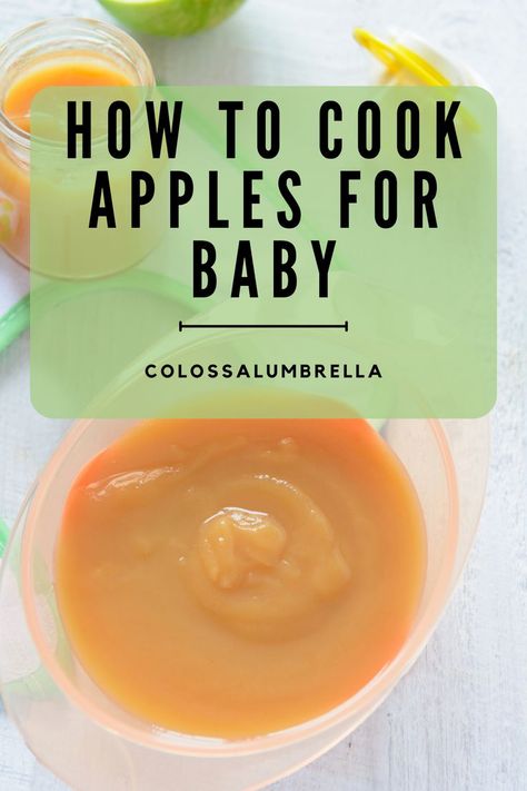 Discover the art of apple baby food preparation. We've got your guide on how to cook apples for baby - a healthy treat for your little apple of the eye. Apple For Baby Food Apple For Baby, How To Cook Apples, Apple Puree For Baby, Cook Apples, Cooking Apples, Apple Baby Food, Baby Apple, Making Baby Food, Baby Puree