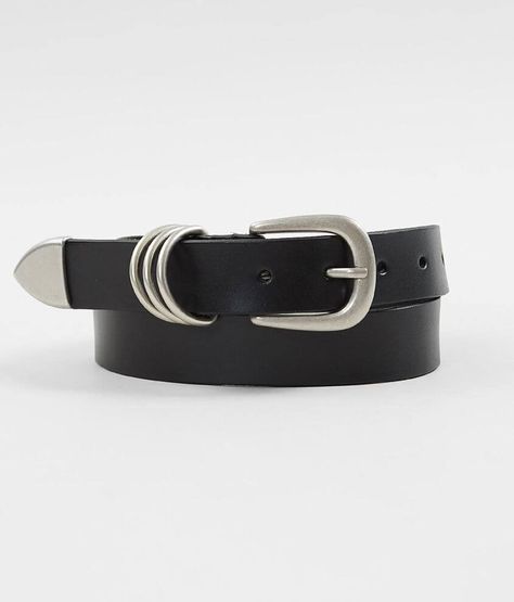 BKE Keepers Leather Belt - Women's Belts in Black | Buckle Woman Belt, Womens Fashion Jeans, Womens Fashion Casual Winter, Women's Belts, Belt For Women, Belt Length, Studded Belt, Conversion Chart, Women's Belt