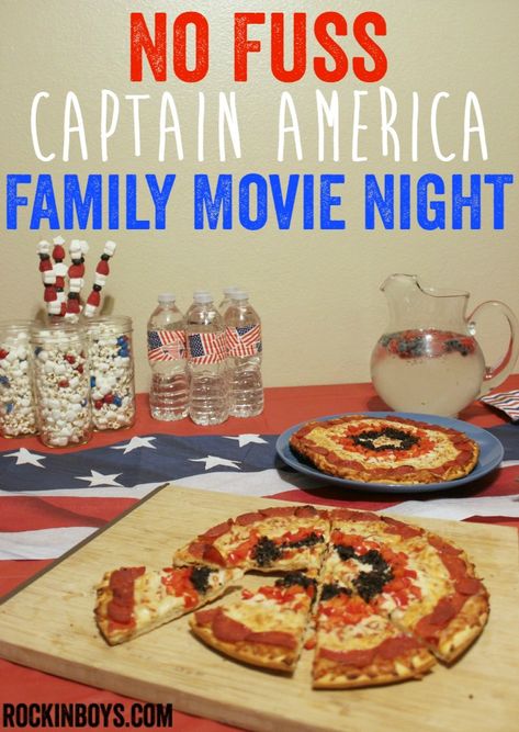 Marvel Movie Night, Marvel Snacks, Themed Movie Dinner Nights, Movies With Food Themes, Disney Dinner And Movie Night Toy Story, Movie Night School, Avengers Dinner And A Movie, Marvel Marathon, Themed Dinner Nights Movie