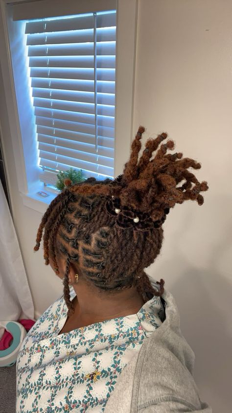 coloredhairstyles #locs #locsforwomen #locdhaircommunity #beads #beadsaccessory #starterlocs #2strandtwist #twostrandtwist #twostrandtwistlocs #locstyles #locs #locstylesforwomen #blackhairstyles #locjourney #blackwomenwithlocs #blackwomenshairstylesnatural #lochairstyles #redlocs #burgundy Black And Burgundy Locs, Holiday Loc Styles, Plum Colored Locs, Valentines Loc Styles, Two Strand Twist Styles, Burgandy Locs On Black Women, Two Strand Twist Hairstyles, Black Hairstyle, Locs Styles