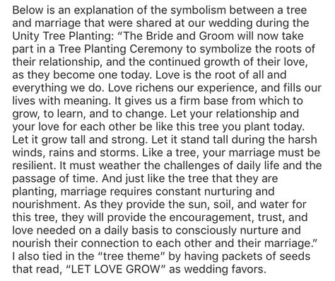 Unity Tree Planting Description/Explanation Wedding Unity Tree Planting, Wedding Tree Unity Ceremony, Wedding Tree Planting, Tree Planting Wedding Ceremony Script, Wedding Ceremony Ideas Unity Unique Tree Planting, Tree Unity Ceremony Wording, Wedding Tree Planting Ceremony, Unity Tree Ceremony Script, Tree Planting Unity Ceremony Script