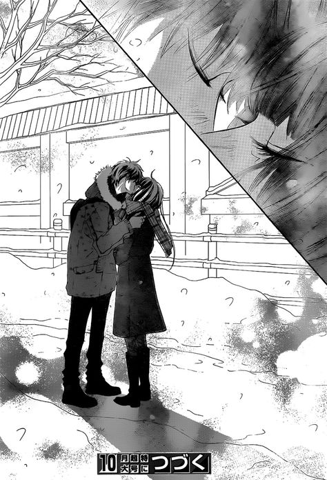 Kimi ni Todoke KISS!!! About time! <3 Anime Bisou, Romance Animes, Manga Kiss, 너에게 닿기를, Arte Hip Hop, Shojo Anime, Illustration Manga, Accel World, Ao Haru Ride