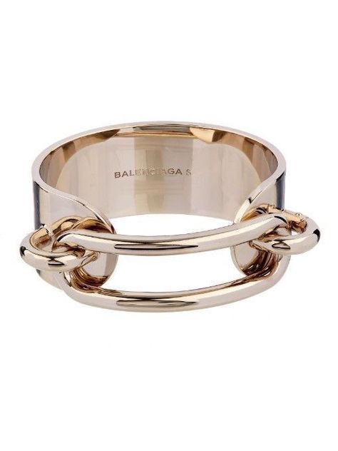 Chain Link Jewelry, Balenciaga Jewelry, Balenciaga Bracelet, Link Jewelry, Cristóbal Balenciaga, Bracelets Gold, Brass Bracelet, Contemporary Jewellery, Brass Jewelry