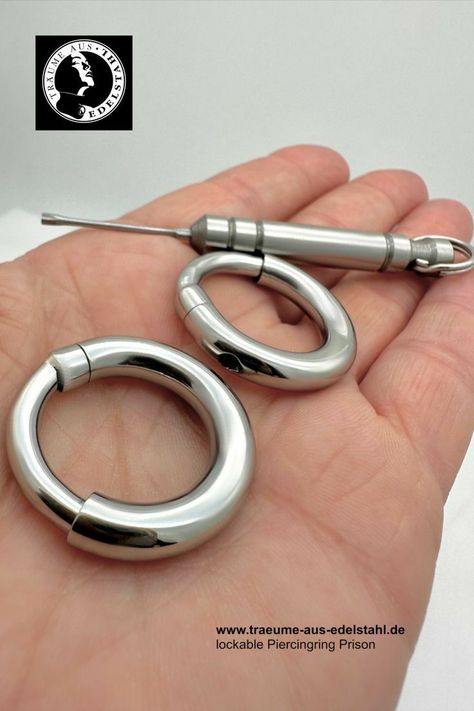 Pa Piercing, Frenulum Piercing, Piercing Rings, Stainless Steel Collar, Multiple Ear Piercings, Cool Piercings, Piercing Ring, Love To Shop, Best Acrylic Nails