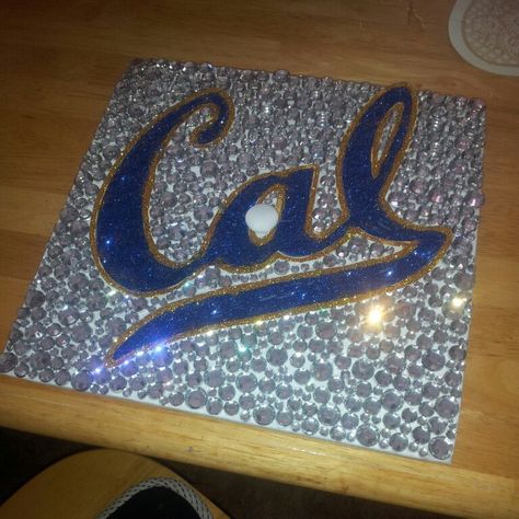 Uc Berkeley Acceptance Letter, Ucsb Grad Cap, Berkeley Grad Cap, Uf Grad Cap, Uc Berkeley Graduation Photos, Girl Graduation Party, College Wallpaper, Abi Motto, Cal Bears