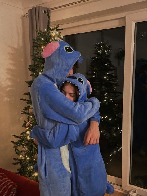 Couple Matching Pajamas Couple Matching Pajamas, Cute Couple Matching, Stitch Pajamas, Cute Couples Costumes, Perfect Pictures, Couple Pajamas, Cute Couple Halloween Costumes, Cute Couple Outfits, Cute Relationship Photos