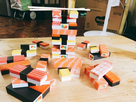 Painting On Jenga Blocks, Painting Jenga Blocks, Jenga Pieces Crafts, Jenga Block Painting Ideas, Jenga Painting Ideas, Jenga Painting, Painted Jenga Blocks, Painted Jenga, Jenga Art