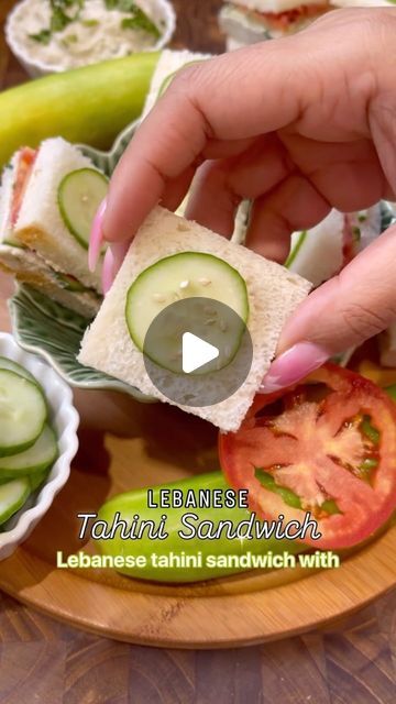 Mr Phood on Instagram: "🥪Lebanese Tahini Sandwich🥪 No Mayonnaise
Whip up a delicious tahini sandwich: creamy tahini spread, fresh veggies, and a sprinkle of salt & Pepper, all packed in a wholesome, fresh bread. Perfect for a quick and healthy meal! The spead also makes for a great healthy Dip with Falafels and Lavash!

TAHINI PASTE:
🥪ROASTED Sesame Seeds- 1/3 Cup
🥪Olive Oil- 3 Tbsp
🥪Lemon Juice- 1/2 Lemon
🥪Green Chilli- 2
🥪Salt- 1 Tsp
🥪Garlic- 6 Cloves

TAHINI SPREAD:
🥪Tahini Paste
🥪Hung Curd- 1/3 Cup
🥪Pepper Powder- 1/2 Tsp
🥪Salt- 1/2 Tsp
🥪Green Chilli- 1
🥪Fresh Coriander- 1 Tbsp

OTHERS:
🥒Cucumber
🍅Tomato
🍞Bread Slices

#Tanini #Lebanese #Mediterranean #MediterraneanCuisine #Sandwich #BreakfastSandwich
[Tahini, Lebanese, Mediterranean, Mediterranean Cuisine, Sandwich, B Tahini Sandwich, Sandwich Breakfast, Healthy Dip, Tomato Bread, Tahini Paste, Falafels, Healthy Dips, Sandwich Cake, Cream Cheese Spreads