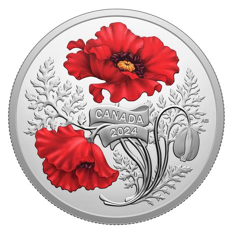 Remembrance Day Canada, Power Coin, Canadian Coins, Collectible Coins, Visual Metaphor, Coin Art, Gold And Silver Coins, Bullion Coins, Remembrance Day