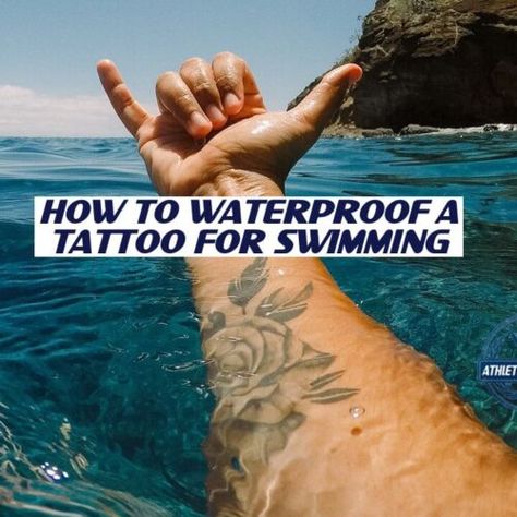 Water Polo Tattoo, Tattoos For Swimmers, Swim Team Workouts, Swimming Athlete, Tattoo Care Instructions, Swimming Tattoo, Swim Workout, Lap Swimming, Swimming Equipment