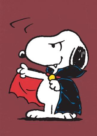 Pfp Vampire, Snoopy Pfp, Cartoon Dog, Dracula, Metal Poster Displate, Unique Art, Snoopy, Halloween, Red