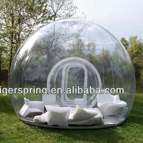 Large Inflatable Dome Bubble Igloo Lawn Party Transparent Clear Tent For Camping - Buy Clear Bubble Tent For Sale,Inflatable Igloo Tent For Rental,Cheap Large Party Tents Product on Alibaba.com Camper Windows, Bubble Tree, Tree Tent, Clear Tent, Camping Shelters, Bubble House, Bubble Tent, Best Camping Gear, Cool Tents